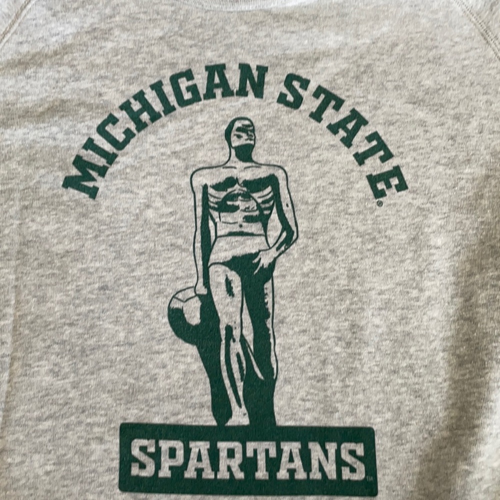 Michigan State Crewneck Sweatshirt Sparty size XL